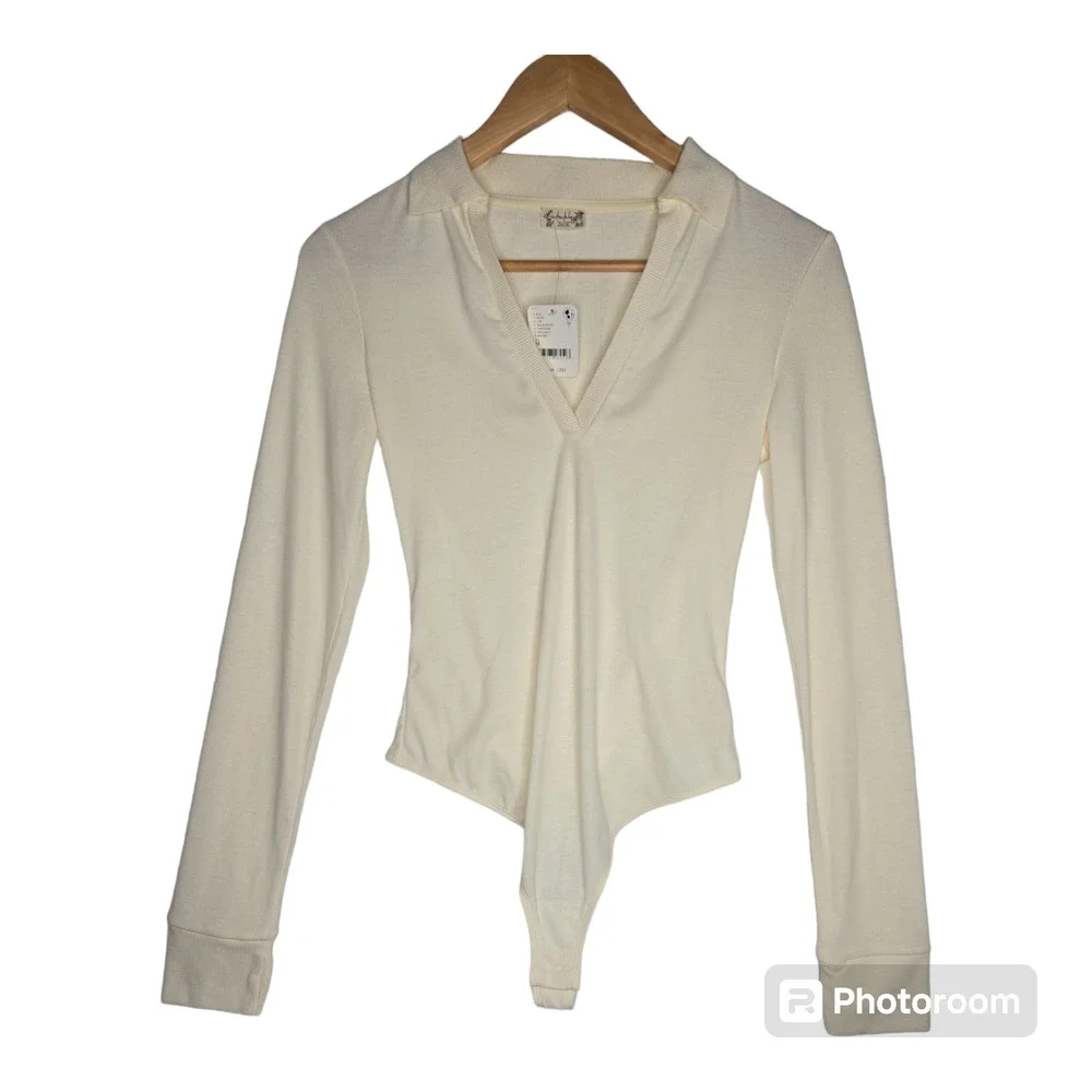 Free people Intimates Do It Right Bodysuit Size Medium NWT - Picture 5 of 8